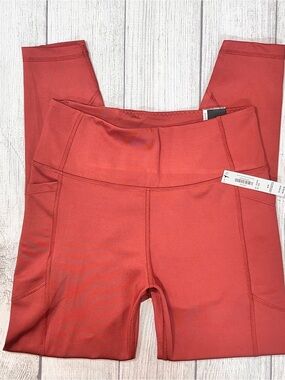 Victoria's Secret Rust Red Leggings